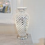 Mosaic Glass Vase Lamp - Mirrored - Image 6