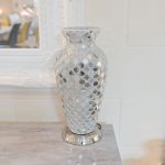 Mosaic Glass Vase Lamp - Mirrored - Image 5
