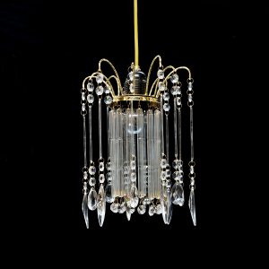 Pendent Lamp Shade - Clear Glass - Off