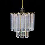 Pendant Crystal Light Shade - Off