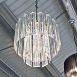 Pendant Crystal Light Shade in our Showroom