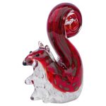 Glass Red Squirrel - Side
