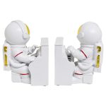 Astronaut Piano Book End Figurines - Back