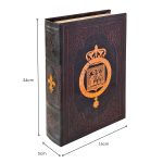 Bronze Eagle Book Box - Dimensions