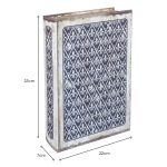 Fleur-de-lis Book Box - Dimensions