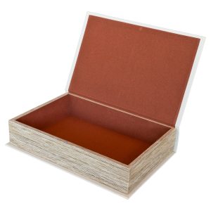 Vintage Storage Book Box - Open