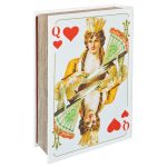 Vintage Queen Storage Book Box - Back