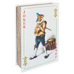 Vintage Joker Storage Book Box - Back