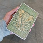Elephant Journey Notebook held in hand