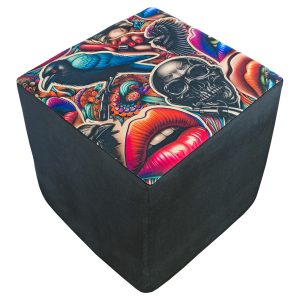 Rebels Rest Square Foot Stool