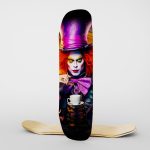 Fabric Skateboard Mad Hatter