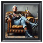 Tattoo Julie Velvet Print