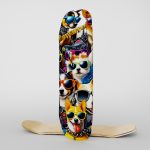 Fabric Skateboard Bag of Dogs