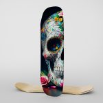 Fabric Skateboard Day of the Dead