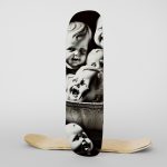 Fabric Skateboard Dolly Mix