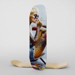 Fabric Skateboard Keep on Rocking