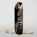 Fabric Skateboard Stone Zebra