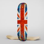 Fabric Skateboard Union Jack