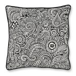 Feather Filled Cushion - Inkcredible Design