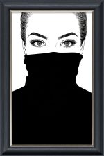Good Hair Day Mara Design - 60x40cm - Velvet Printed Frame