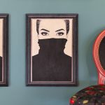 Velvet Illusion Frame - Good Hair Day Artwork in our Showroom