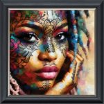 Colours of the World - Velvet Printed Frame