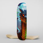 Fabric Skateboard Dragon
