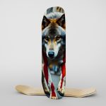 Fabric Skateboard Jack of all Wolves