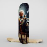 Fabric Skateboard Mama Knows Best