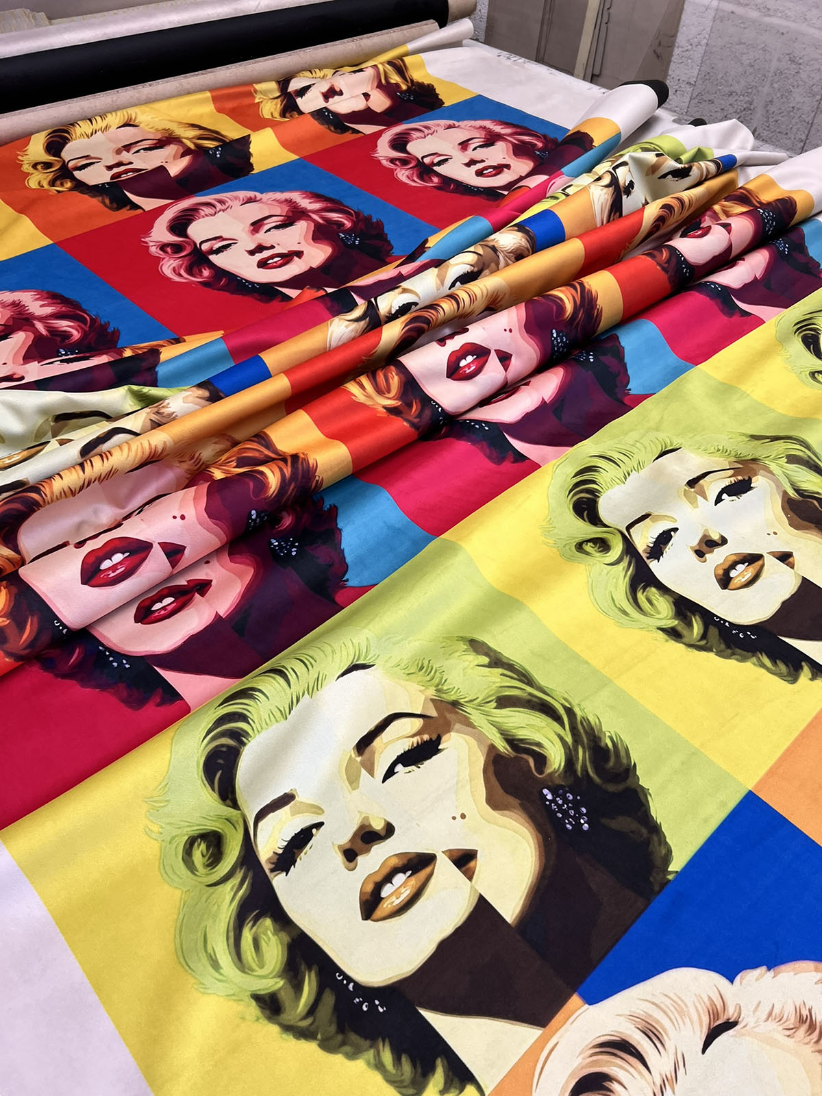 Febland velvet fabric print