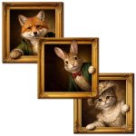 Illusion Ornate Gold Frames