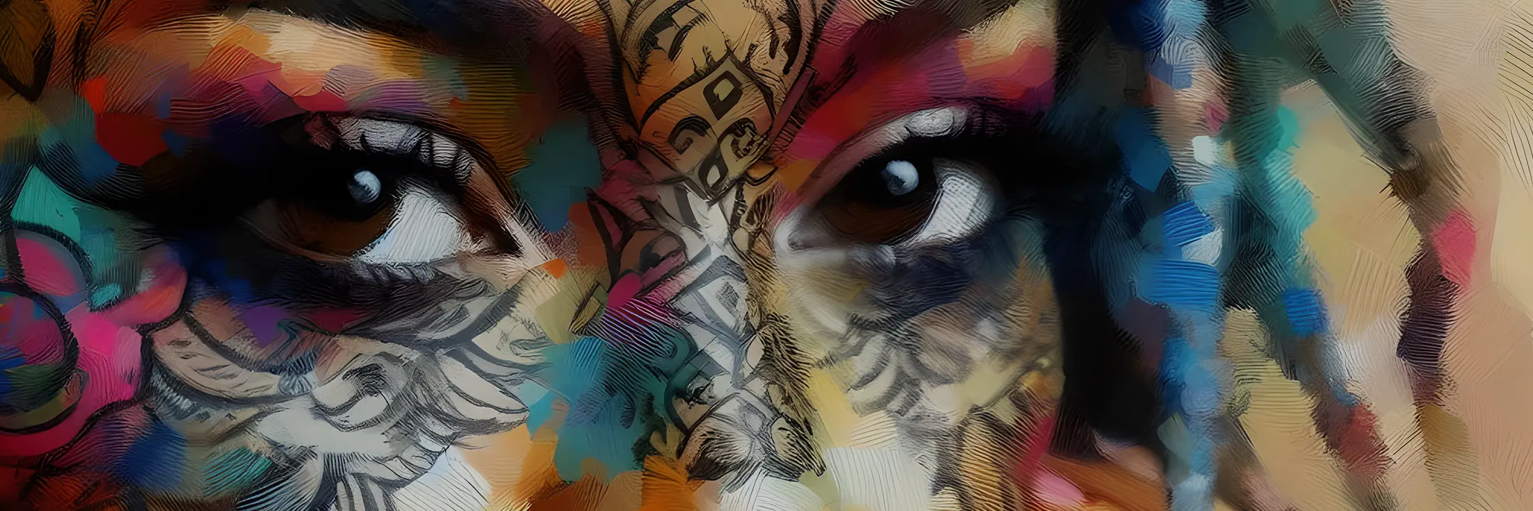 Velvet Print Wall Art - Tattoo Collection