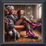 Fast Lane - Velvet Printed Frame