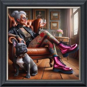 Fast Lane - Velvet Printed Frame