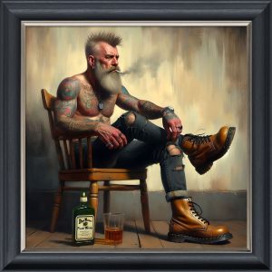 Still Life - Velvet Printed Frame