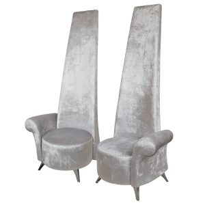 Steel Shimmer Potenza Chair