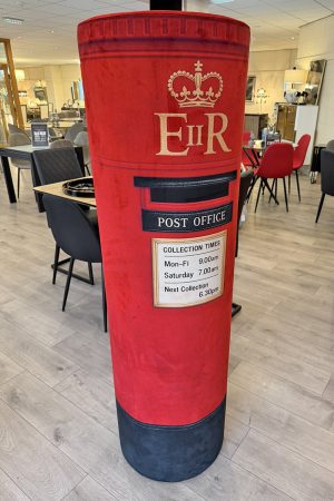 Large Bespoke Pillar Box in our Showroom