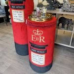 Bespoke Pillar Boxes in our Showroom