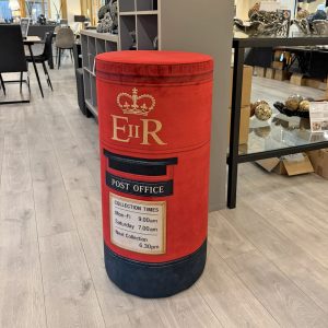 Small Bespoke Pillar Box in our Showroom