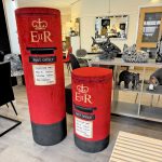 Bespoke Pillar Boxes in our Showroom