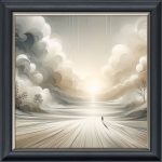 Day Breaks - Velvet Printed Frame