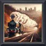 Escape to the Counrtyside - Velvet Printed Frame