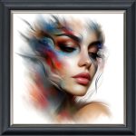 Like a Phoenix - Velvet Printed Frame