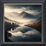 Skiddaw - Velvet Printed Frame