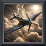 Spitfire - Velvet Printed Frame