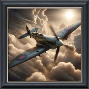 Spitfire - Velvet Printed Frame