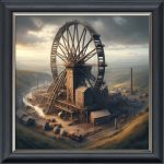 The Big Wheel - Velvet Printed Frame