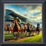 They're Off - Velvet Printed Frame