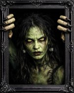 Bewitched Bride - 50x40cm Printed Frame