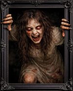 Eerie Exorcist - 50x40cm Printed Frame